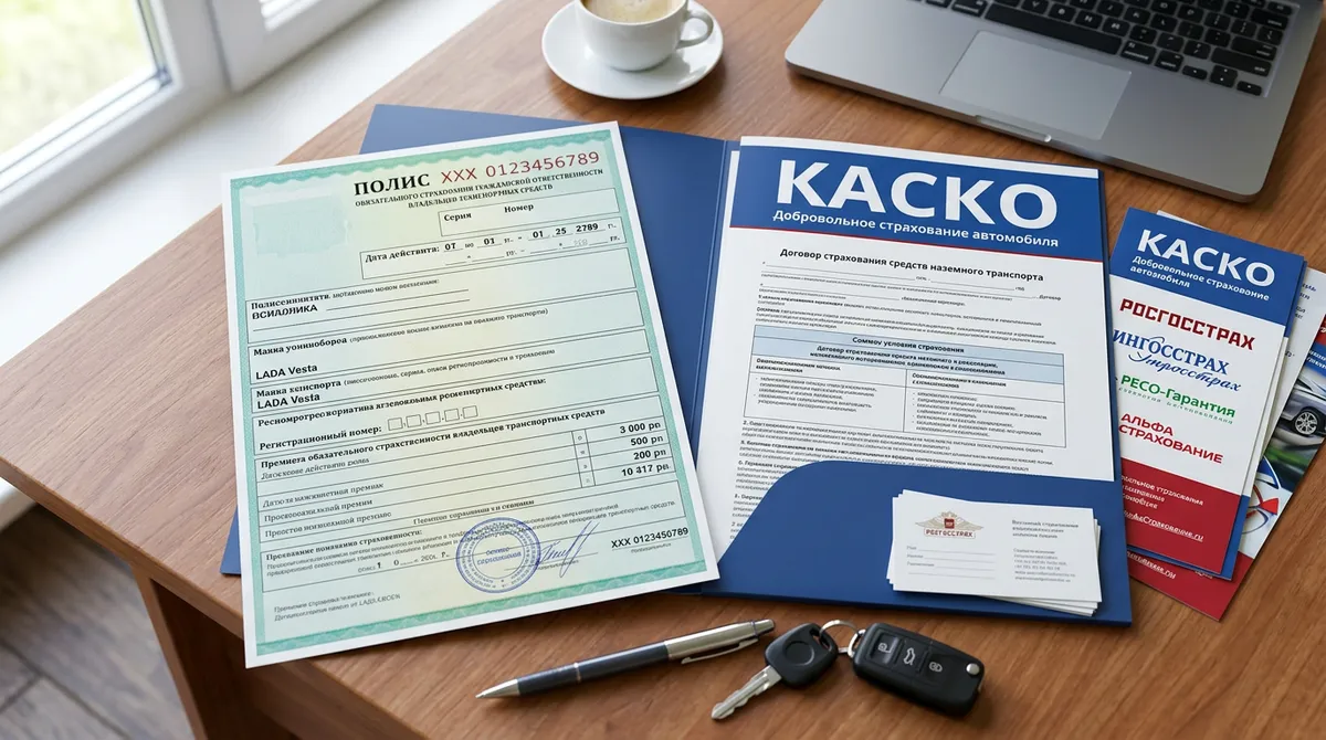 Типы полисов: ОСАГО, КАСКО и другие